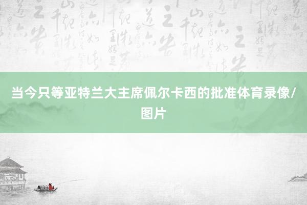 当今只等亚特兰大主席佩尔卡西的批准体育录像/图片